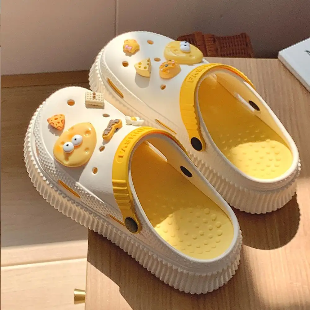 Hot Selling Custom Fashion Hoogbouw Dikke Zolen Slippers Heren En Dames Grot Tuinschoenen