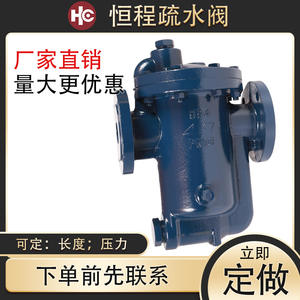 Piège à vapeur de type seau en fonte ductile 994, cylindre inversé à grande cylindrée, économie d'énergie, haute efficacité, pièges de plomberie - Product Image 2