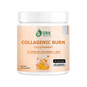 Capsules OME ODM Collagenic Burn : Mélange de beauté multi-collagène, formule exclusive, favorise la réduction des envies alimentaires inutiles, thé vert - Product Image 1