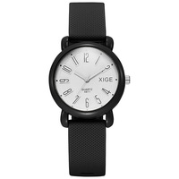 Montres à quartz unisexes pour étudiants, nouvelle mode, bracelet en silicone de couleur bonbon de 37 mm, logo personnalisé, étanches