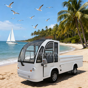 รถบรรทุกไฟฟ้า ZOWN ที่สามารถเลี้ยวเลื่อนได้ สำหรับการขนส่งสินค้าในพื้นที่แคบ เหมาะสำหรับการขนส่งในเมืองท่องเที่ยว - Product Image 4