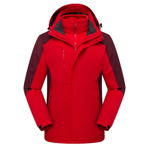 New Waterproof Outdoor Stormtrooper, Wholesale Three In One <b>Work</b> Clothes Men's Women's Thick Warm Coat Two Sets Jackets/ - Product Image 1