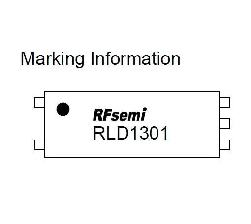 Controlador LED de CA IC RLD1301 original de 2. 2"