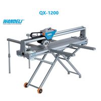 Scie à carrelage électrique portable 1000 mm, scie de table automatique, machine à découper la pierre avec guide laser et pompe à eau pour dalles céramiques