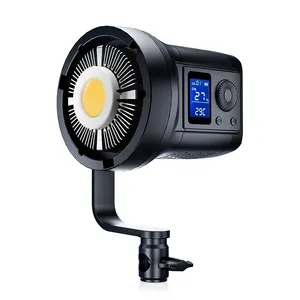 Tolifo SK-80DB cầm tay cầm tay 100W COB đèn LED ảnh Studio Video chiếu sáng với điều khiển từ xa không dây