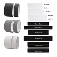 Ruban adhésif antidérapant en silicone noir imperméable de 4 pouces x 35 pouces pour les escaliers