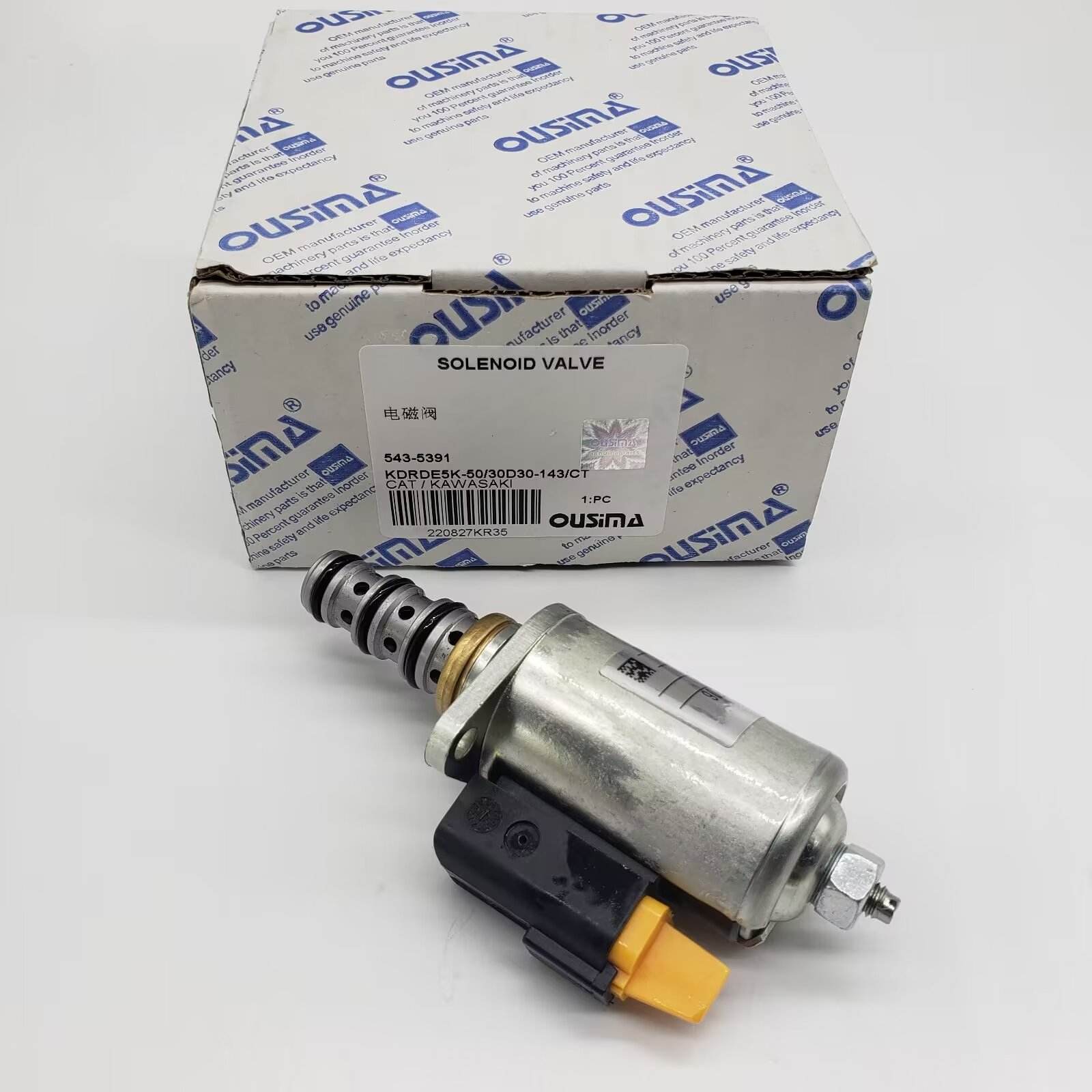 543-5391 Excavator Solenoid Valve KDRDE5K-50/30D30 -143/CT for CAT