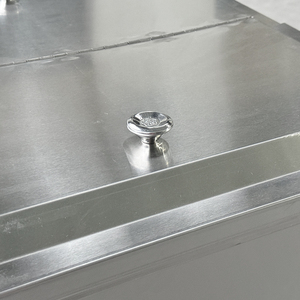 विशाल क्षमता वाला आटा कार्ट-व्हील-सक्रिय मोबाइल वाणिज्यिक आटा भंडारण ट्रॉली - Product Image 6