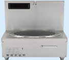 Cuisinière à induction commerciale à double brûleur, autoportante, avec protection anti-éclaboussures pour restaurant - Product Image 5