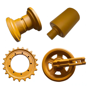 High-Strength Excavator Chassis Support Wheels Bilateral Flange Unilateral Flange Support Roller for Heavy Equipment - Product Image 2