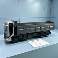 Modèle d'affichage de camion benne autonome pour salons professionnels et expositions en showroom d'entreprise