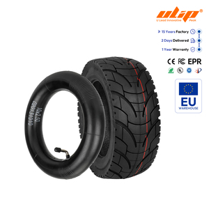 Pneu de route Ulip 80/65-6 avec chambre à air 10*2.5 et valve coudée à 90 degrés pour trottinette 10 pouces M4 G1 G2 - Product Image 1