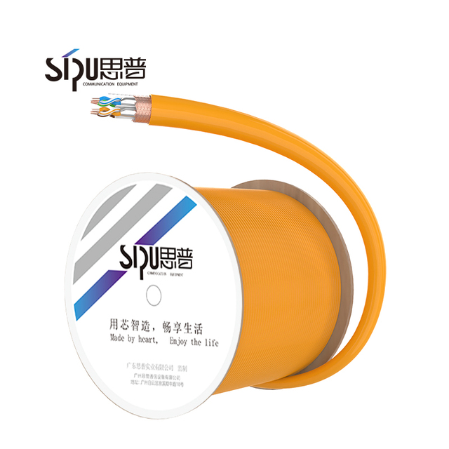 SIPU Network Cable Cat 8 Ethernet Cable Cat8 Cat7 Cat6 305m 40Gbps 2000Mhz Cat8 Ethernet 600V Shielded
