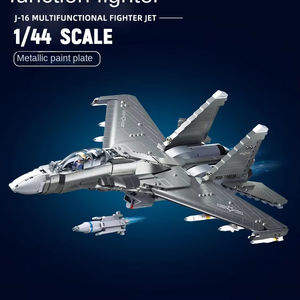 स्लुबनबी 23011 <span class=keywords><strong>1</strong></span>:36 प्लास्टिक बिल्डिंग ब्लॉक चिनीज़ J-16 लड़ाकू विमान J-36 सैन्य मॉडल ने लड़कों के लिए बच्चों के खिलौने को इकट्ठा किया - Product Image 2