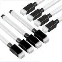 Marqueurs effaçables pour tableau blanc à encre noire avec gomme, stylos de graffiti sûrs pour enfants, pour la maison et l'école, fabriqués en Chine, OEM ODM