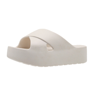 Sandales compensées pour femmes avec semelle épaisse en <span class=keywords><strong>EVA</strong></span>, antidérapantes et offrant un soutien stable pour un usage quotidien - Product Image 1