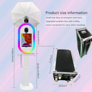 Wedding DSLR Photo Booth Instant Print Feature 10.9/11/12.9 Inch IPad Selfie Kiosk Metal <strong>Shell</strong> Dslr Camera 10.9/11/12.9 Inch - Product Image 4
