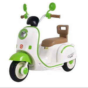 Scooter électrique pour enfants <span class=keywords><strong>6V</strong></span> 4.5AH, tricycle rechargeable, jouet alimenté par <span class=keywords><strong>batterie</strong></span> avec télécommande, musique et lumière pour garçons et filles - Product Image 1
