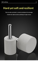 Disque de polissage et de meulage en feutre de laine à tige de 2,35/3 mm pour accessoires d'outils rotatifs Dremel – Vente en gros