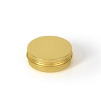 Boîte en aluminium personnalisée de 30 ml avec étiquette, 52x20mm, bouchon à vis, emballage cosmétique pour rouge à lèvres avec gravure polyvalente