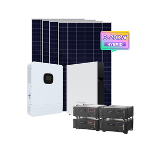 ชุดโซลาร์เซลล์สำหรับบ้าน 5kw 10kw 15kw 100kw ระบบแผงโซลาร์เซลล์ครบชุด 100kw 1mw สำหรับใช้งานเชิงพาณิชย์ - Product Image 1
