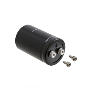 ตัวเก็บประจุแบบยึดตัวถัง100LSW2700MEFC36X63 2700 uF 20% 100V แบบสกรู2700 uF ของแท้ - Product Image 1