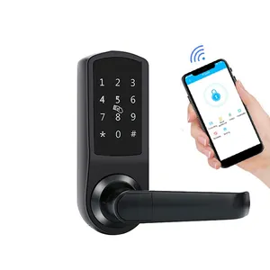 2023 Intelligent Product TUYA APP Anti-peep Passcode Smart Door Lock