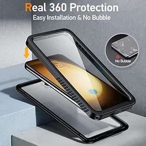 Étui de téléphone Samsung S23 Plus, étanche, protection d'écran intégrée, anti-poussière, protection intégrale contre les chocs, étui de téléphone - Product Image 6