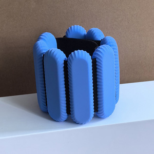 Nueva Pulsera con Peso de Silicona y Hierro Galvanizado Personalizada con Cierre de Velcro <span class=keywords><strong>para</strong></span> Yoga, Correr y Fitness - Product Image 2