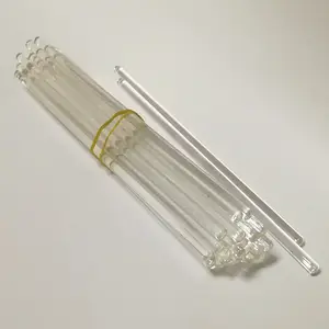 Agitatore in vetro per uso in laboratorio asta di agitazione in vetro borosilicato 3.3 asta di agitazione in vetro trasparente riutilizzabile