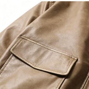 Factory Custom <strong>Leather</strong> <strong>Jackets</strong> Men's Fashion Windbreak <strong>Leather</strong> Motorcycle <strong>Jackets</strong> High Quality PU <strong>Leather</strong> Biker <strong>Jacket</strong> - Product Image 6