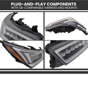 Vente d'usine de phares pour <span class=keywords><strong>Acura</strong></span> <span class=keywords><strong>MDX</strong></span> 2017-2020 Base, Sport Hybrid, SH-AWD, phare LED - Product Image 3