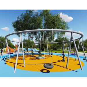 Équipement de <span class=keywords><strong>fitness</strong></span> multifonctionnel pour l'extérieur, balançoire circulaire pour les communautés et les parcs, équipement de divertissement pour les couloirs des enfants - Product Image 3