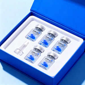 Siero Viso OEM Etichetta Privata con GHK Cu Tripeptide, Riparatore Anti-Età, Rassodante, Riduzione Rughe per una Pelle Radiosa e Giovane - Product Image 1