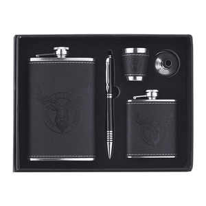 Sáng tạo nhà máy trực tiếp bán buôn thép không gỉ hip flasks Bộ quà tặng - Product Image 6