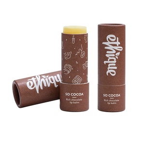 맞춤형 프라이빗 라벨 푸쉬업 종이 실린더 패키지 립밤 용기 스크럽 글로스 크래프트 튜브 포장 - Product Image 2