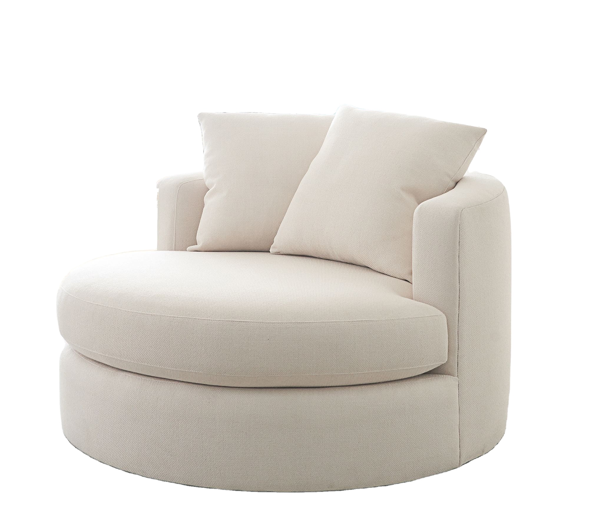 armchair for living room upholstered swivel armchair