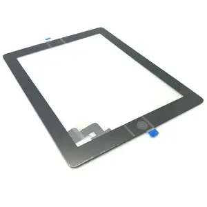 Touch Screen Glass for ipad 2 with 3M Sticker Home Button Touch screen