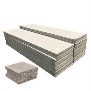 Paneles sándwich XPS ligeros e impermeables Pared exterior prefabricada compuesta EPS para paneles de pared listos para usar en casa - Product Image 1