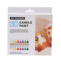 Art Rangers 3D Candle Paint 32ml * 8 couleurs OEM SEULEMENT pour la peinture DIY