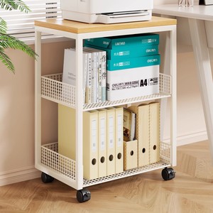 Minimalist 3-Tier Stainless Steel <b>Storage</b> <b>Cart</b> with Wheels for Kitchen and Bathroom Organization Multifunction Food Container - Product Image 4