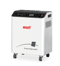 ระบบจัดเก็บพลังงานแสงอาทิตย์ HBP1800 ออลอินวัน 1.2 4KW 1280 7168Wh ระบบพลังงานสำรองแบบออฟกริด คลื่นไซน์บริสุทธิ์ - Product Image 3
