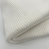 Tissu de manchette en tricot côtelé pour vêtements d'hiver épais et lourds