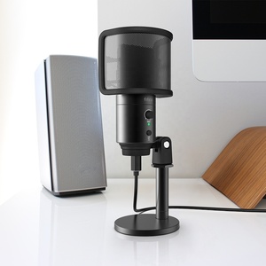 Microphone à condensateur USB Fifine, grand diaphragme, microphone <span class=keywords><strong>Tik</strong></span> <span class=keywords><strong>Tok</strong></span> pour Zoom, microphone vidéo - Product Image 4