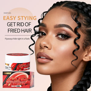 Gel capillaire à la gelée de fruits, gel coiffant, gel capillaire pour cheveux bouclés, adoucissant, améliorant les cheveux secs et emmêlés - Product Image 6