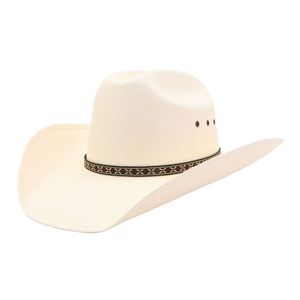 Sombrero de Vaquera Beige N39 Hecho a Mano con Paja de Papel y Decoración para Vacaciones y Uso al Aire Libre - Product Image 4