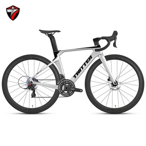 Nouveau Vélo de Route en Carbone 5 Étoiles R5pro 2026, 700c, 24 Vitesses, Style Urbain, Fourche en Fibre de Carbone, Frein à Disque, 12 Couleurs, Prix Promotionnel - Product Image 2
