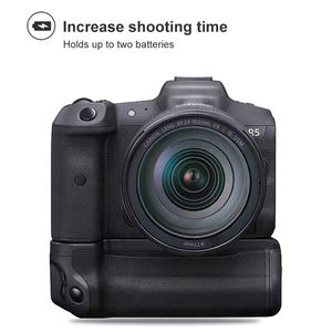 Empuñadura de Batería para <span class=keywords><strong>Canon</strong></span> R5 <span class=keywords><strong>R5C</strong></span> R6 R6 II Mark II Mark 2 BG-R10, Empuñadura Vertical para Batería <span class=keywords><strong>Canon</strong></span> LP-E6 E6N E6NH, BGR10 BG R10 - Product Image 2