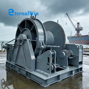 Treuil hydraulique à câble long de 100 tonnes avec garantie de 2 ans pour barge - Product Image 4
