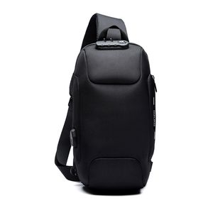 Bolso de pecho <span class=keywords><strong>OZUKO</strong></span> para hombre, un bolso cruzado de alta gama para deportes, impermeable, multifuncional y portátil para el día a día. - Product Image 5